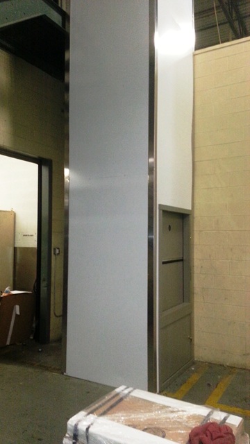 Delta FS DumbwaiterSteel Structure side view